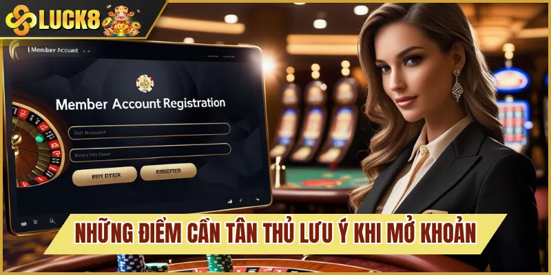 Đăng Ký Luck8: Tạo Tài Khoản Và Chơi Ngay Chỉ Sau 1 Phút 5 Những điểm cần tân thủ lưu ý khi mở khoản